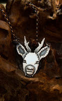 Deer necklace