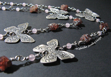 Sterling Silver Labradorite 'Fairytale' Pendant Necklace