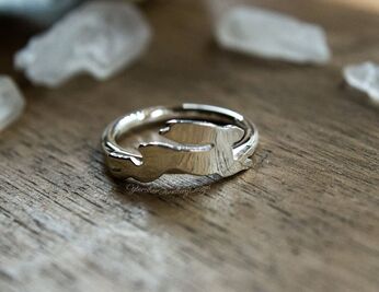 Hare Silver Ring